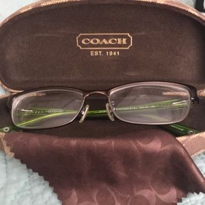New Coach Tortoise eyeglasses w case HC5033 Alyson
